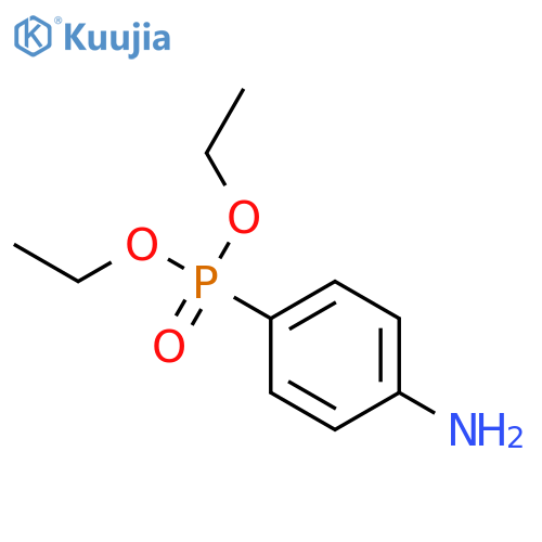 Diethyl (4-aminophenyl)phosphonate structure
