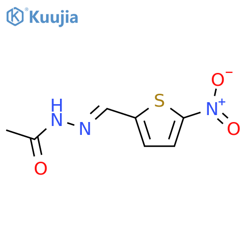 Acetic acid,2-[(5-nitro-2-thienyl)methylene]hydrazide structure