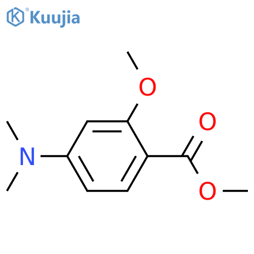 4-Dimethylamino-2-methoxy-benzoic Acid methyl ester structure