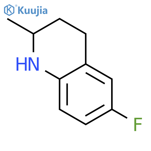 6-Fluoro-1,2,3,4-tetrahydro-2-methylquinoline structure