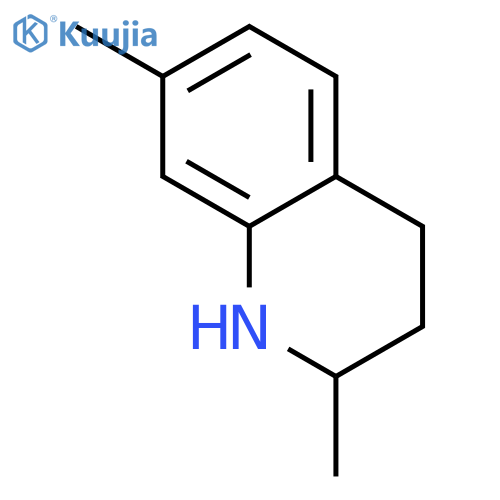 1,2,3,4-Tetrahydro-2,7-dimethylquinoline structure