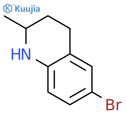 6-Bromo-2-methyl-1,2,3,4-tetrahydroquinoline structure