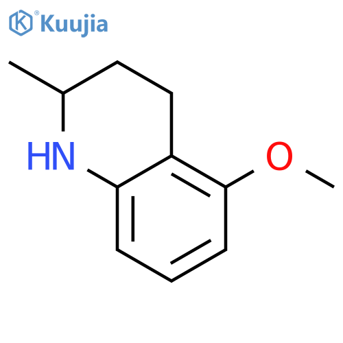 1,2,3,4-tetrahydro-5-methoxy-2-methyl-Quinoline structure