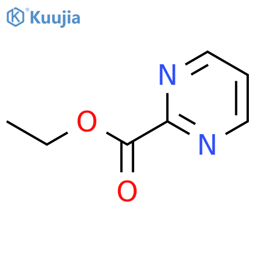 Ethyl 2-pyrimidinecarboxylate structure