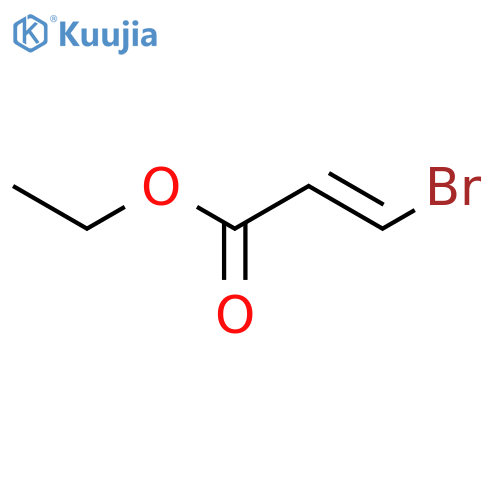 2-Propenoic acid, 3-bromo-, ethyl ester structure