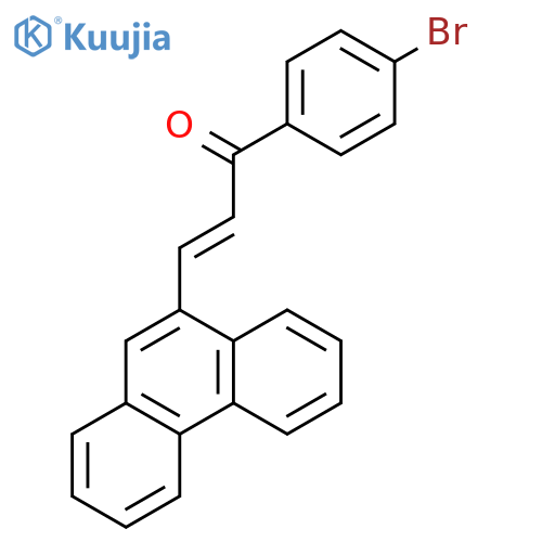 1-(4-Bromophenyl)-3-(phenanthren-9-YL)prop-2-EN-1-one structure