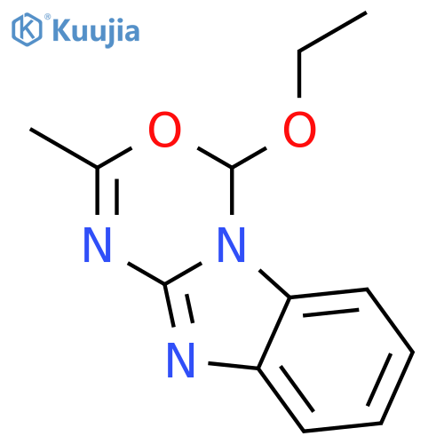 4H-[1,3,5]Oxadiazino[3,4-a]benzimidazole, 4-ethoxy-2-methyl- structure