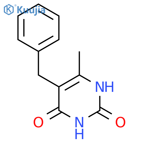 5-Benzyl-6-methylpyrimidine-2,4(1H,3H)-dione structure