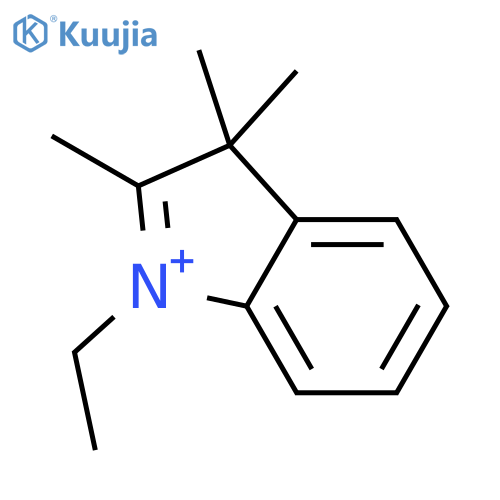 3H-Indolium, 1-ethyl-2,3,3-trimethyl- structure