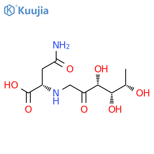 L-ASPARAGINE, N2-(1,6-DIDEOXY-L-FRUCTOS-1-YL)- structure