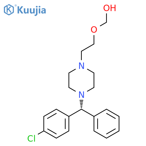 (2-{4-[(R)-(4-Chlorophenyl)(phenyl)methyl]piperazin-1-yl}ethoxy)methanol structure