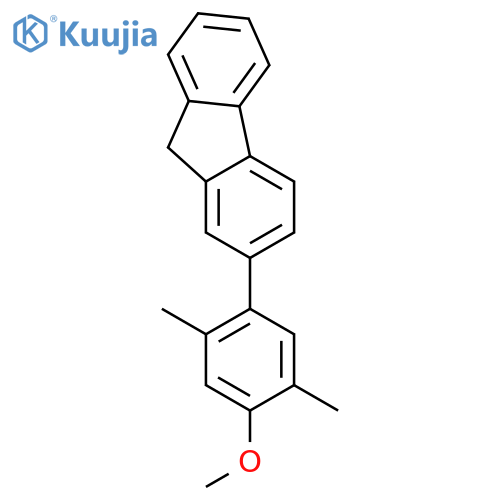 2-(4-Methoxy-2,5-dimethylphenyl)-9H-fluorene structure