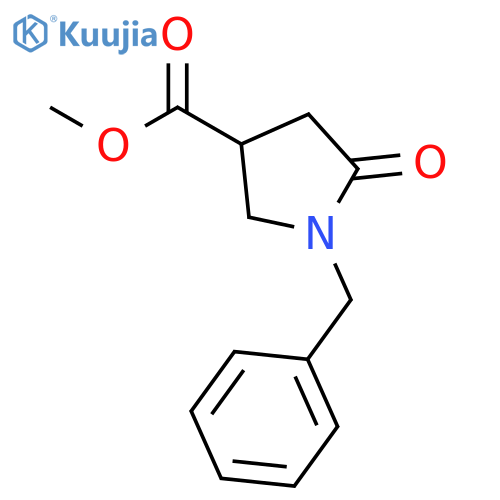 (R)-1-Benzyl-5-oxo-pyrrolidine-3-carboxylic Acid Methyl Ester structure