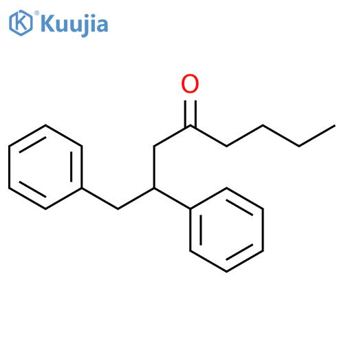 4-OCTANONE, 1,2-DIPHENYL- structure