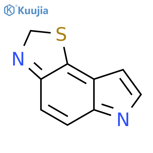 2H-Pyrrolo[2,3-g]benzothiazole(9CI) structure