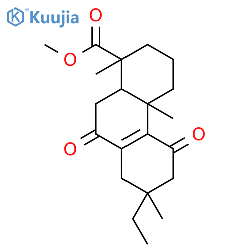 Methyl 7-ethyl-1,4a,7-trimethyl-5,9-dioxo-3,4,6,8,10,10a-hexahydro-2h-phenanthrene-1-carboxylate structure