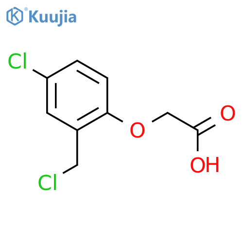 4-Chloro-2-(chloromethyl)phenoxyacetic Acid structure