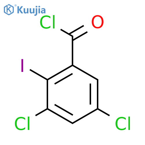 Benzoyl chloride, 3,5-dichloro-2-iodo- structure