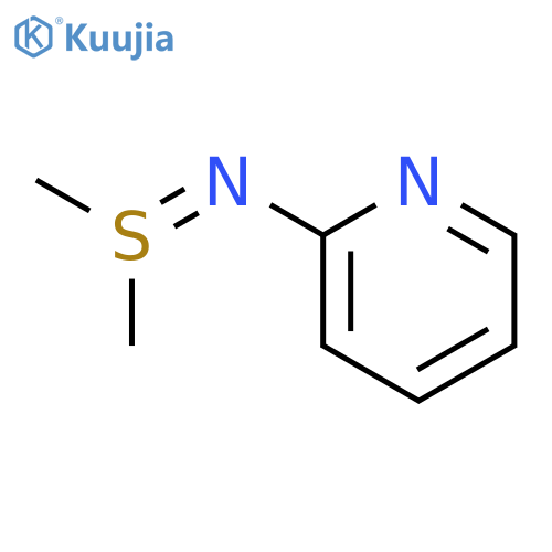 Sulfilimine, S,S-dimethyl-N-2-pyridinyl- structure