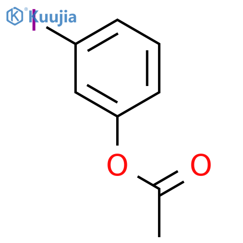 Acetic Acid 3-Iodo-phenyl Ester structure