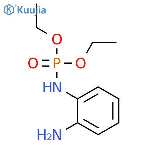 PHOSPHORAMIDIC ACID, (2-AMINOPHENYL)-, DIETHYL ESTER structure