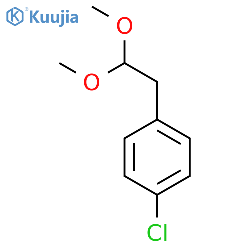 1-chloro-4-(2,2-dimethoxyethyl)benzene structure