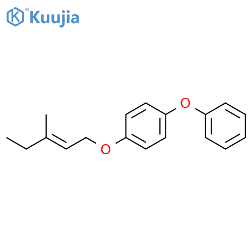 Benzene, 1-[(3-methyl-2-pentenyl)oxy]-4-phenoxy- structure