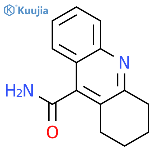 1,2,3,4-Tetrahydroacridine-9-carboxamide structure