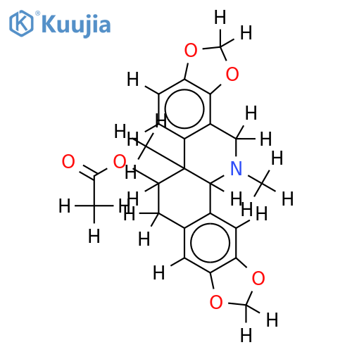 (-)-O-acetyl-13-methyl-chelidonine structure