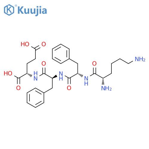 L-Glutamic acid, L-lysyl-L-phenylalanyl-L-phenylalanyl- structure