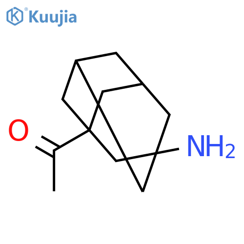 Ethanone, 1-(3-aminotricyclo[3.3.1.13,7]dec-1-yl)- structure