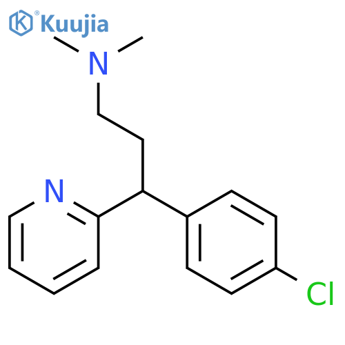 CHLORPHENIRAMINE structure