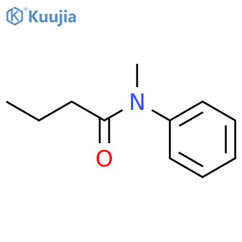 N-Methyl-N-phenylbutanamide structure