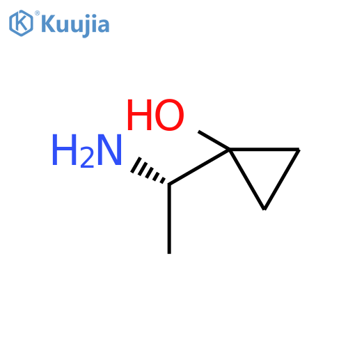 1-(1S)-1-aminoethylcyclopropan-1-ol structure