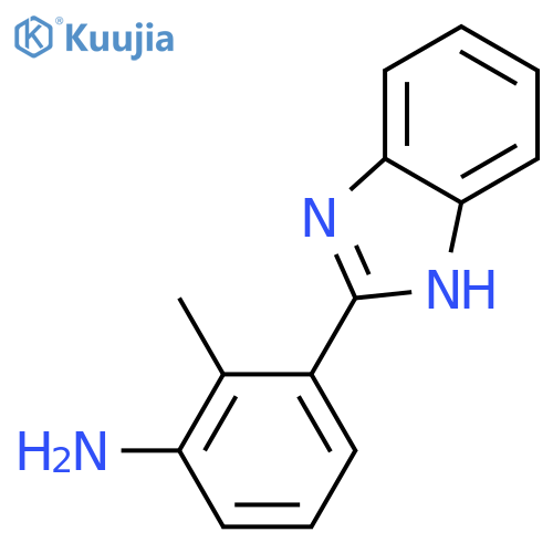 3-(1H-BENZOIMIDAZOL-2-YL)-2-METHYL-PHENYLAMINE structure