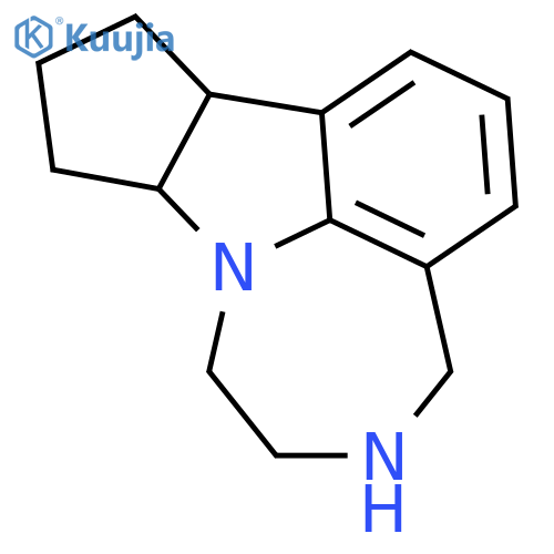 (7bR,10aR)-2,3,4,7b,8,9,10,10a-Octahydro-1H-cyclopenta[b][1,4]diazepino[6,7,1-hi]indole structure