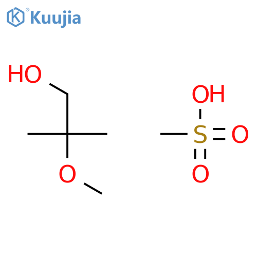 1-PROPANOL, 2-METHOXY-2-METHYL-, METHANESULFONATE structure