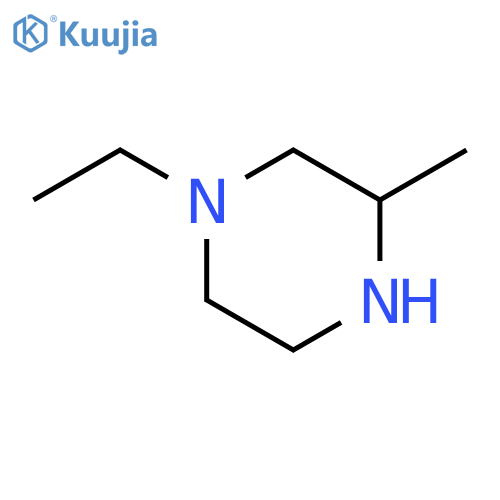 1-Ethyl-3-methyl-piperazine structure