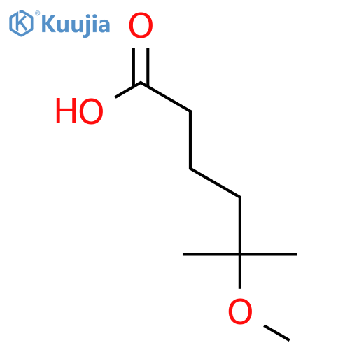 5-methoxy-5-methylhexanoic acid structure