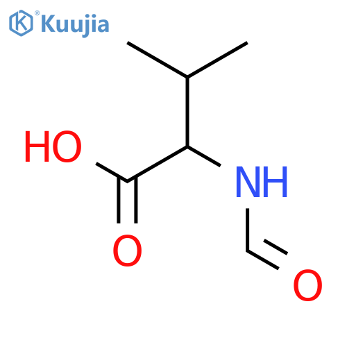 N-Formyl-L-valine structure