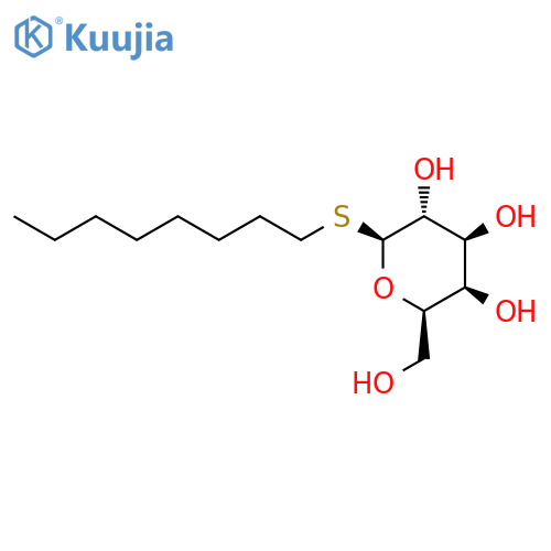 Octylthiogalactoside structure