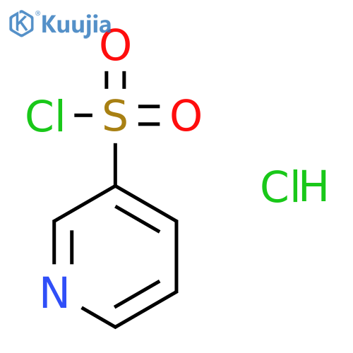 Pyridine-3-sulfonyl chloride hydrochloride structure