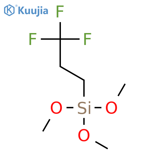 (3,3,3-Trifluoropropyl)trimethoxysilane structure