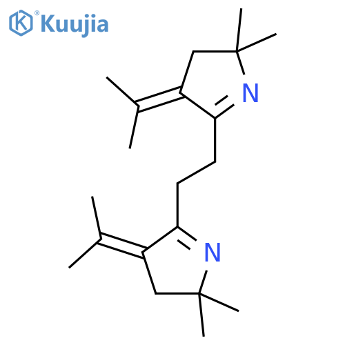 1-Pyrroline,2,2'-ethylenebis[3-isopropylidene-5,5-dimethyl- (6CI,7CI,8CI) structure