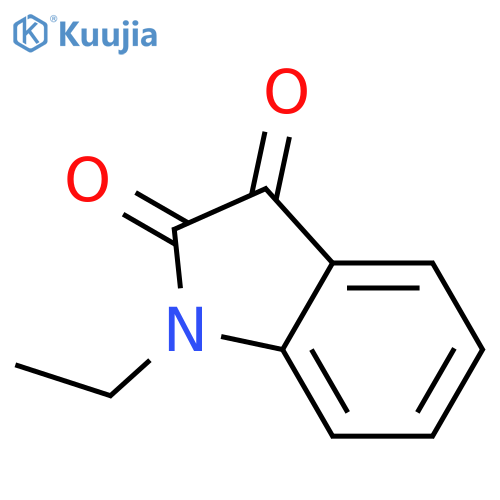 1-ethyl-2,3-dihydro-1H-indole-2,3-dione structure
