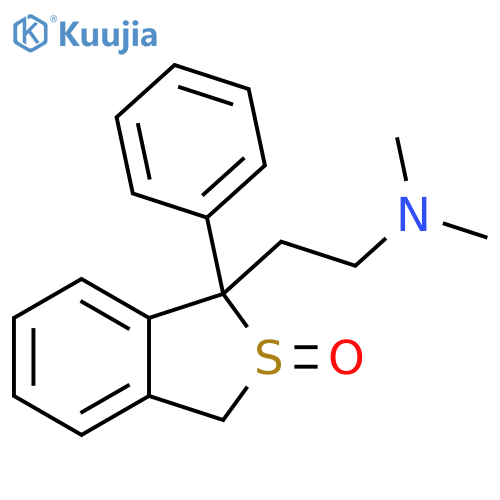 Benzo[c]thiophene-1-ethanamine, 1,3-dihydro-N,N-dimethyl-1-phenyl-, 2-oxide structure