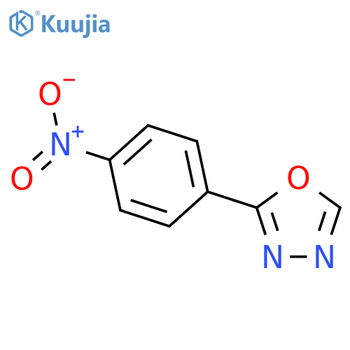 2-(4-nitrophenyl)-1,3,4-oxadiazole structure