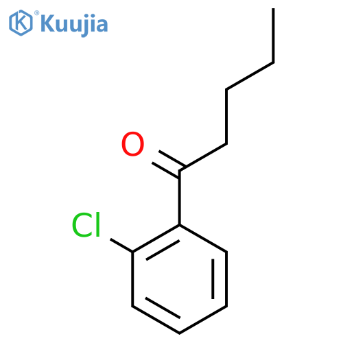 1-(2-Chlorophenyl)pentan-1-one structure