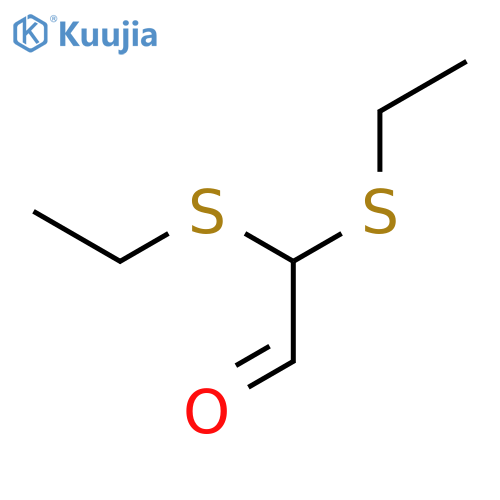 2,2-Bis(ethylthio)acetaldehyde structure