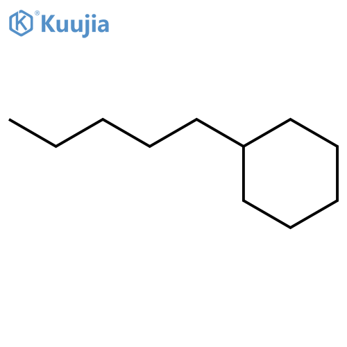 n-Amylcyclohexane structure